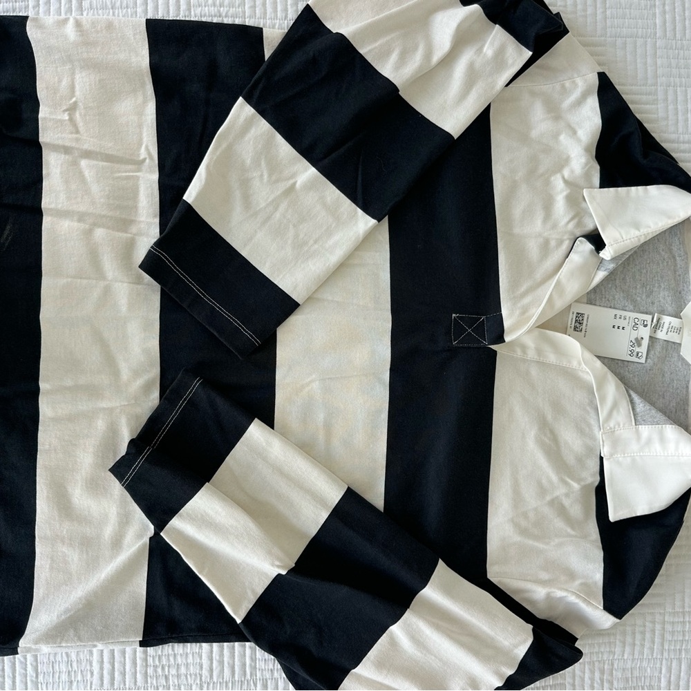 H&M Striped Rugby